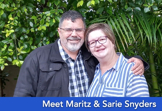 photo of Maritz and Sarie Snyders